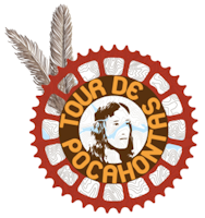 Tour de Pocahontas logo