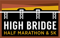 High Bridge half marathon and 5k logo