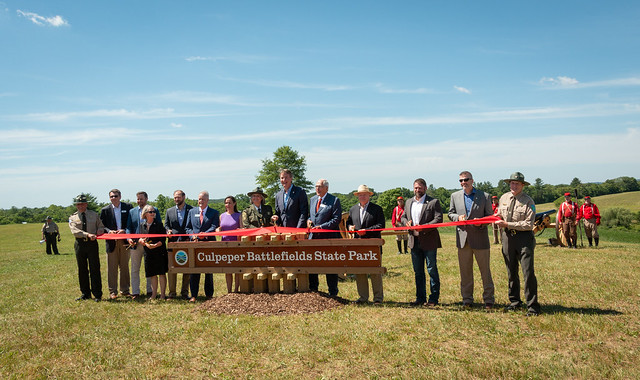 Culpeper Battlefields State Park was dedicated as Virginia's 43rd state park on June 8, 2024.