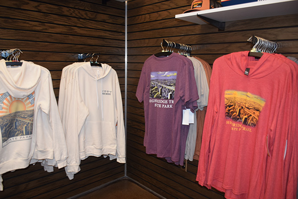 Merchandise at High Bridge Station