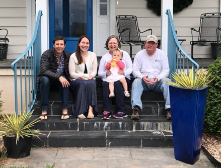 Grand Basin winners the Teel Family