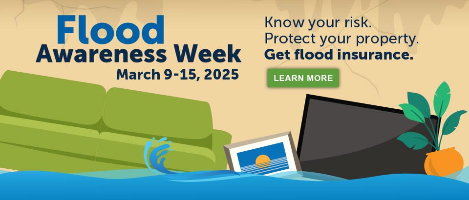 Flood Awareness Week is March 9-15, 2025