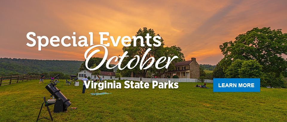 Events in October at Virginia State Parks