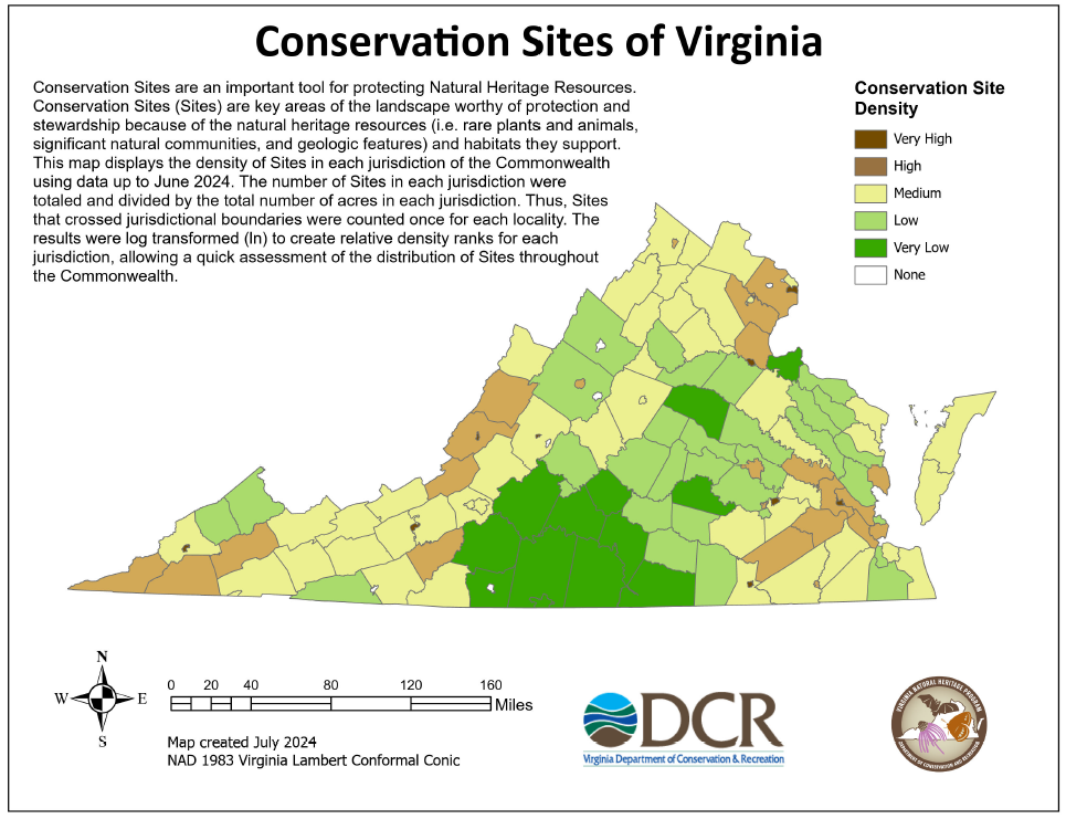 map of va conservation sites