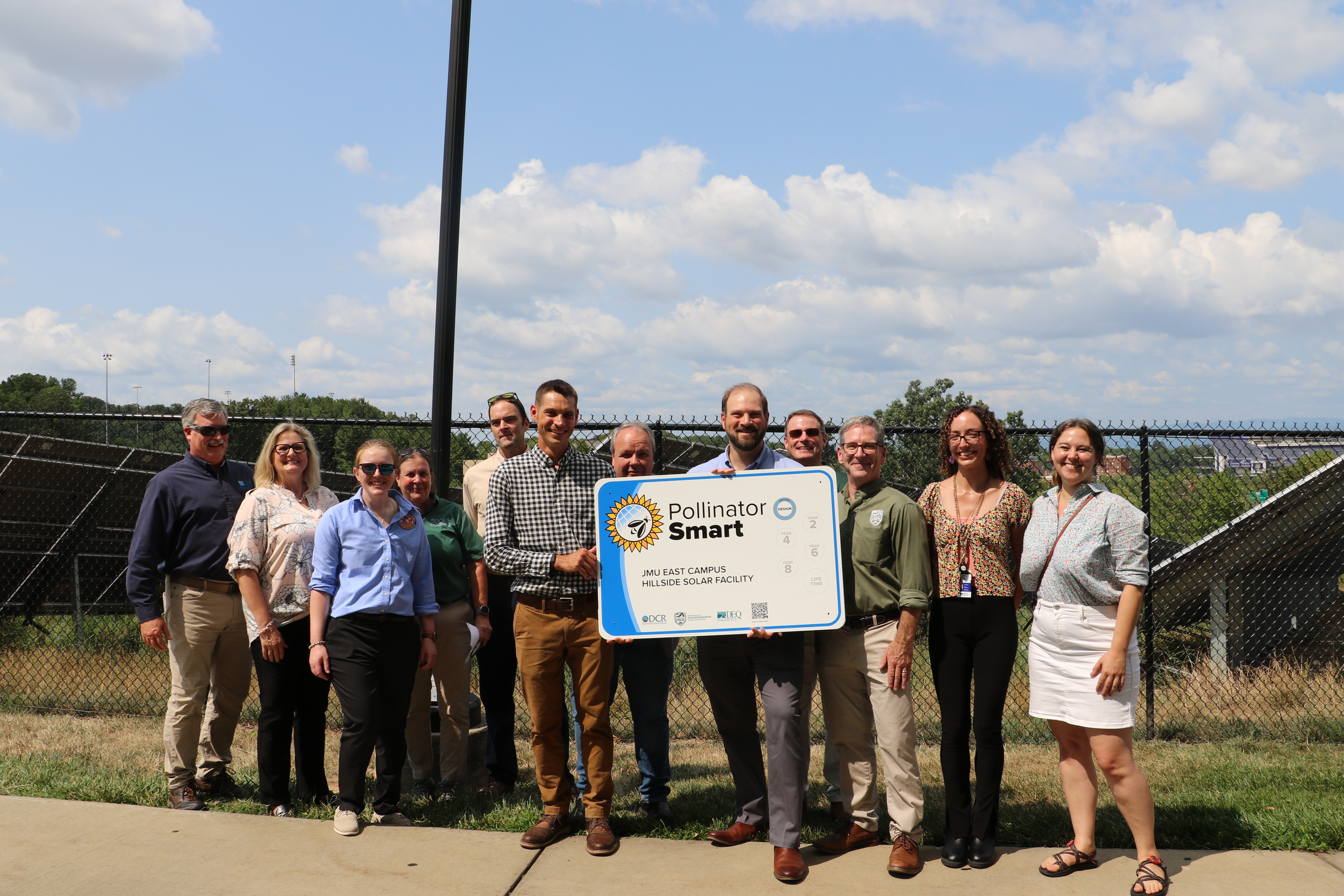 photo JMU Solar facility certification