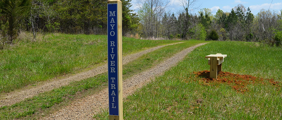 Trail at Mayo River State Park