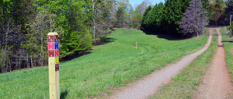 Trail at Mayo River State Park