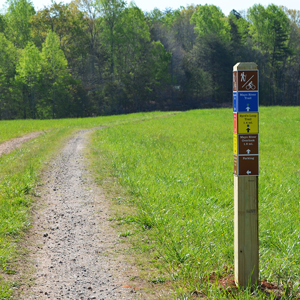 Trail at Mayo River