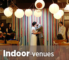 Indoor weddings