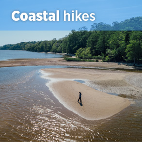 hiking coastal region