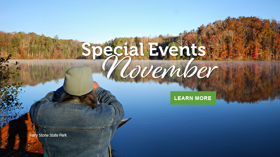 November events in Virginia State Parks