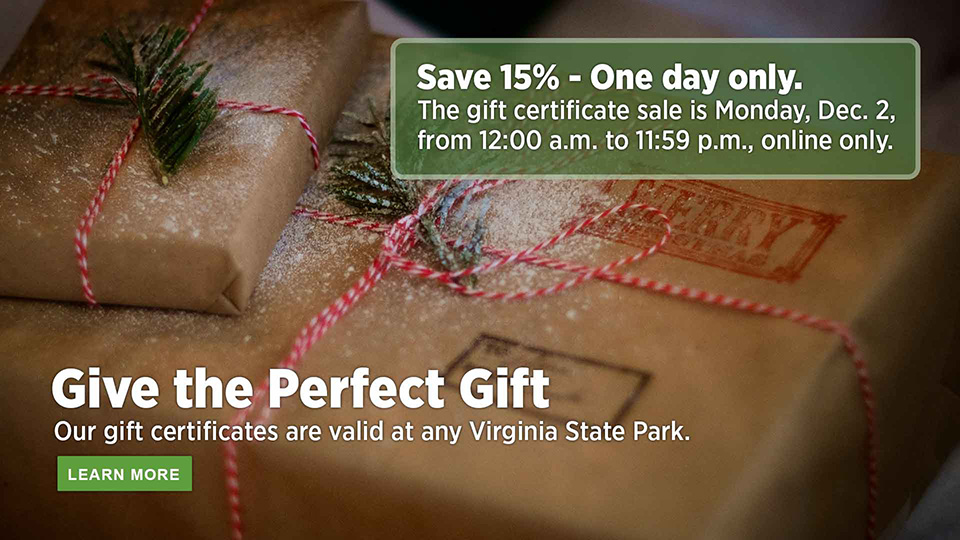 Gift certificate sale