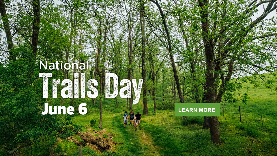 National Trails Day is June 6